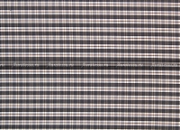Ткань подкладочная Zegna в клеточку белая с графитово-голубым и коричневым