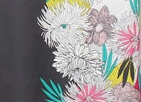 Шёлк-креп Gucci плательно-блузочный с цветочным узором