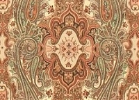 Бархат Gucci фисташковый восточный узор