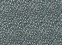 Жаккард-стрейч Cadena мелкие сине-белые цветочки на чёрном фоне Жаккард-стрейч Cadena мелкие сине-белые цветочки на чёрном фоне