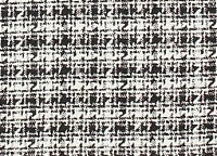 Костюмная ткань Chanel чёрно-белая клетка