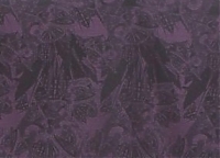 Шерсть-жаккард Etro в чёрно-фиолетовых тонах