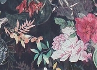 Шелк-шифон Gucci  в синих тонах