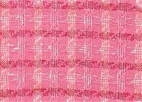 Ткань костюмная Chanel розовая с розовым люрексом и бежевой ниткой
