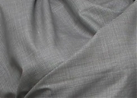 Шерсть костюмная Brioni чёрно-белая мелкая клетка