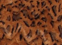 Мех искусственный коричневые разводы на коричнево-рыжем Мех искусственный коричневые разводы на коричнево-рыжем