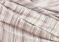 Хлопок Cavalli с поперечными бирюзово-малиновыми полосками на белом фоне